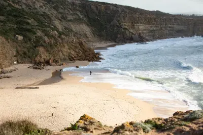 The beach - just a 10 minute walk