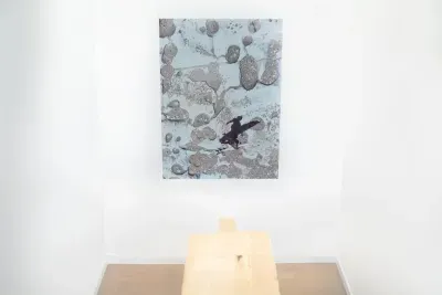 Heading upstairs - more art!