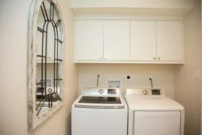 Full Size Laundry Room - supplied with laundry pods