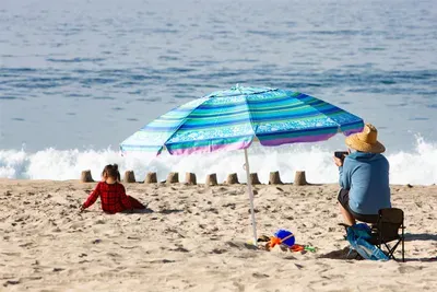 Or make sand castles with your kids
