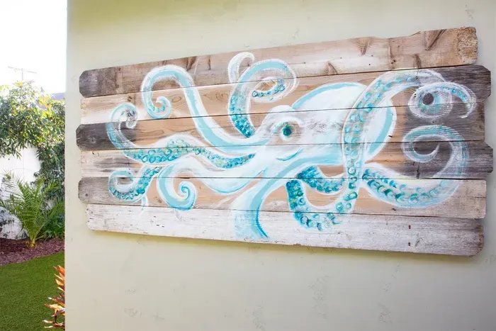 Custom outdoor artwork