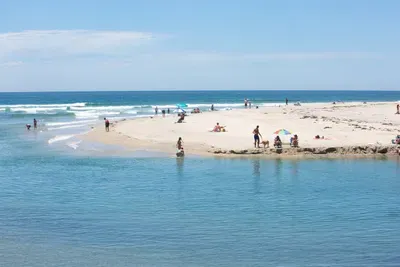 Beautiful beaches just a four minute walk from the cottage