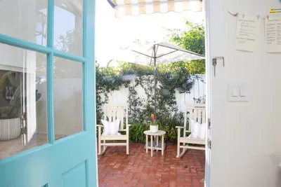 Private back yard