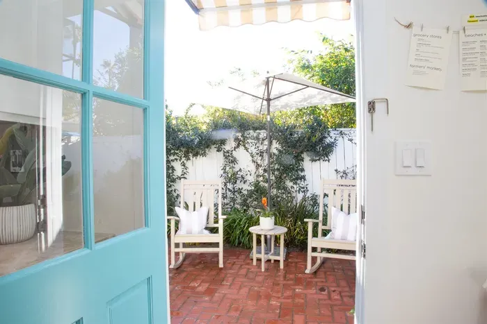 Private back yard
