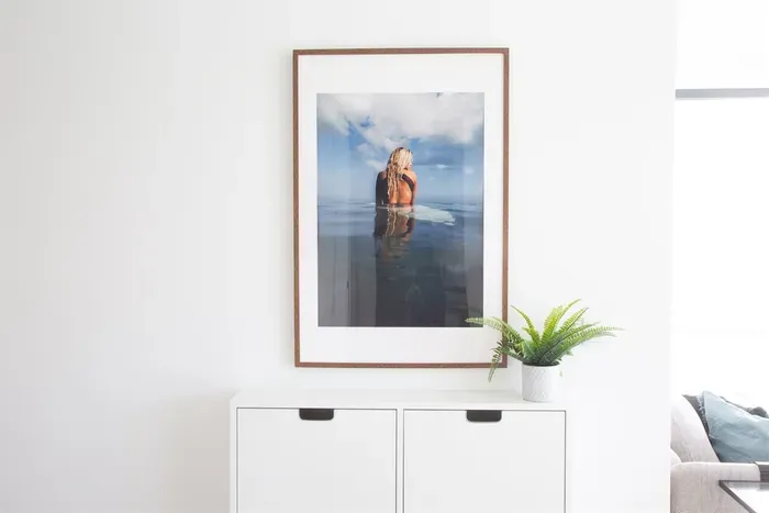 Custom photography throughout the house