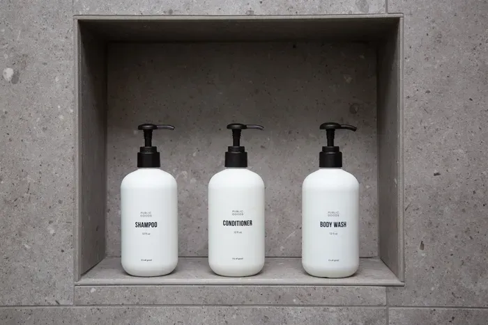 We provide your shampoo/conditioner and body wash