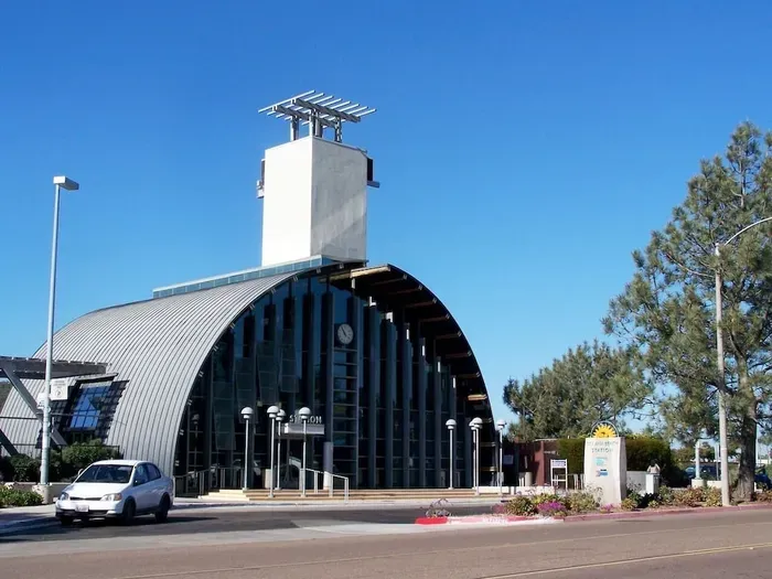 Solana Beach train station - Coaster/Amtrak