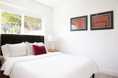 Guest Bedroom in unit one - Queen Bed
