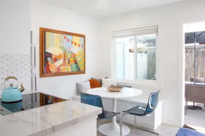 Door to Outdoor Area with BBQ