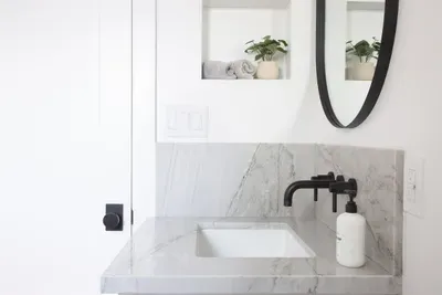 Modern upgrades in our sleek bathrooms