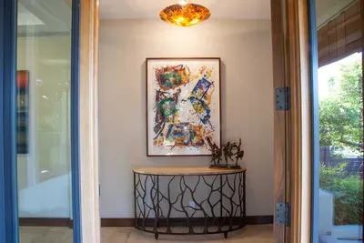 Custom art throughout