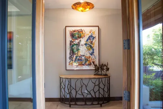Custom art throughout