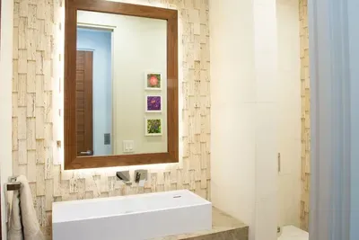Powder bath on main floor