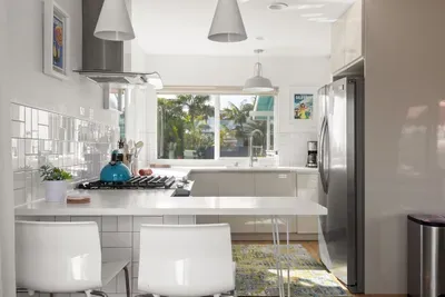 Fully stocked kitchen