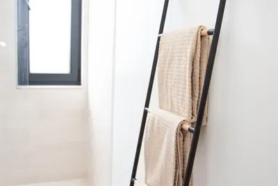 Plenty of towels and storage