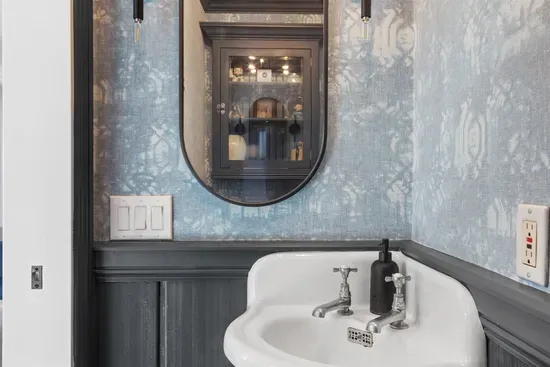 Powder bath main floor