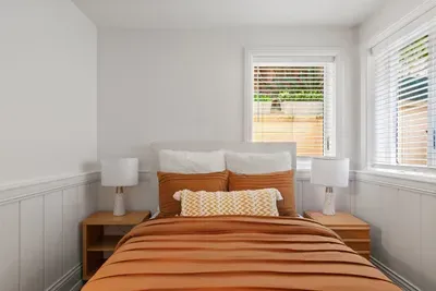 Downstairs guest bedroom one