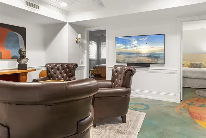 Downstairs family room