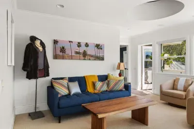 Office and second floor living room