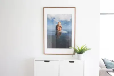 Beautiful photography throughout the home