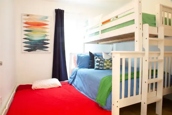 3 Beds - Bunk Bed with Trundle Bed