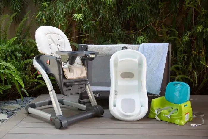 Baby equipment upon request