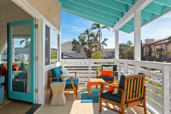 Porch view to the south