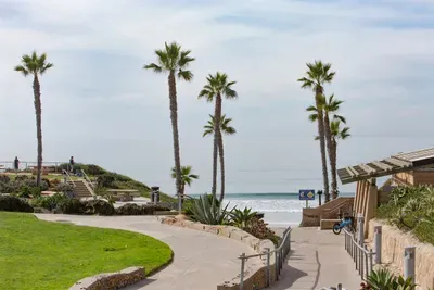 Fletcher cove has a great park for the kiddos and easy beach access