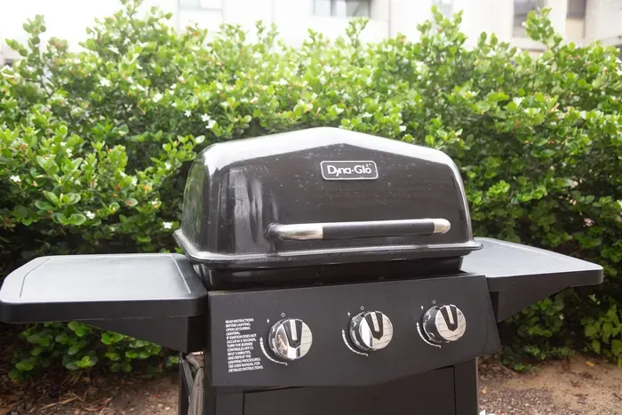 Slide open your patio doors to grill