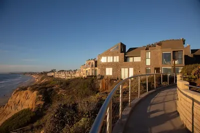 Easy, flat walkway to the condo