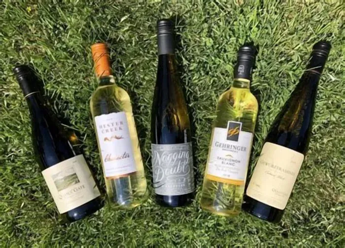 Curated wine selection for relaxing outdoor sips on the lawn