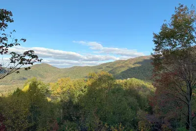 Views from the porch in the spring/summer
