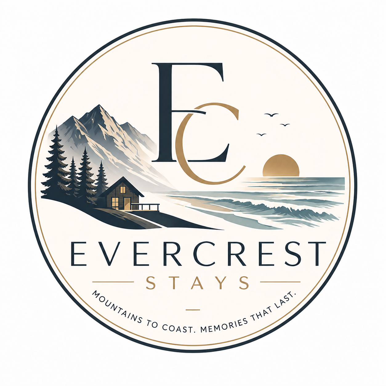 Logo Evercrest Stays