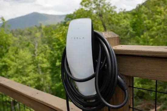 Convenient Tesla charger on-site—perfect for EV travelers seeking a seamless stay