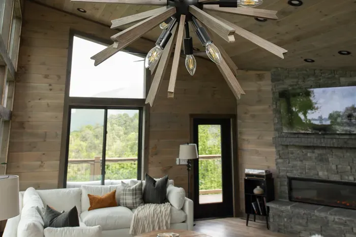 Cozy Living Room Fireplace | Perfect for Relaxing Nights