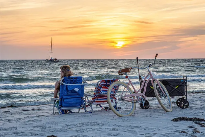 Take a short stroll and experience the unforgettable sunsets that Port St. Joe is famous for.