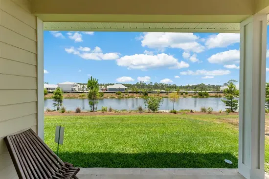 Pond View from Back Patio