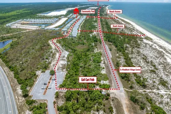 Old Highway 98 runs right along the beach and is now a golf cart–only path—perfect for a peaceful stroll or a bike ride. Hop on our beach bicycles and enjoy the ocean breeze and beautiful scenery