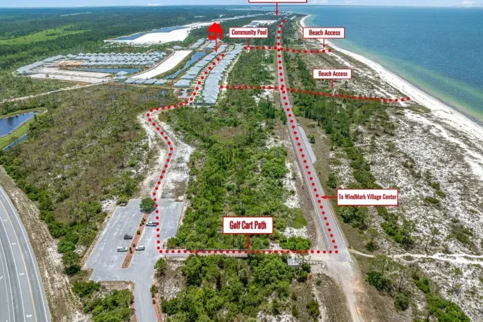 Old Highway 98 runs right along the beach and is now a golf cart–only path—perfect for a peaceful stroll or a bike ride. Hop on our beach bicycles and enjoy the ocean breeze and beautiful scenery