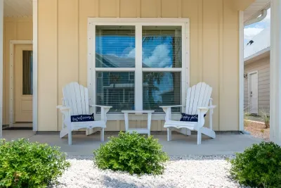 Start your day on the front porch with a cup of coffee and a moment to relax and unwind