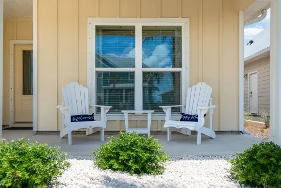 Start your day on the front porch with a cup of coffee and a moment to relax and unwind