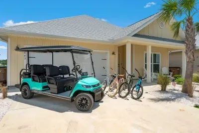 Hop In! 2025 6-Seater Golf Cart Included with Your Stay