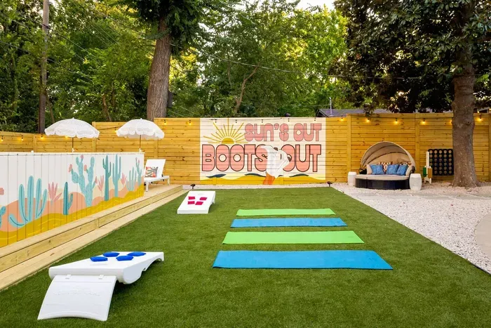 yoga & yard games