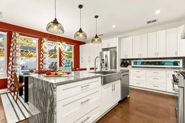 stainless steel appliances