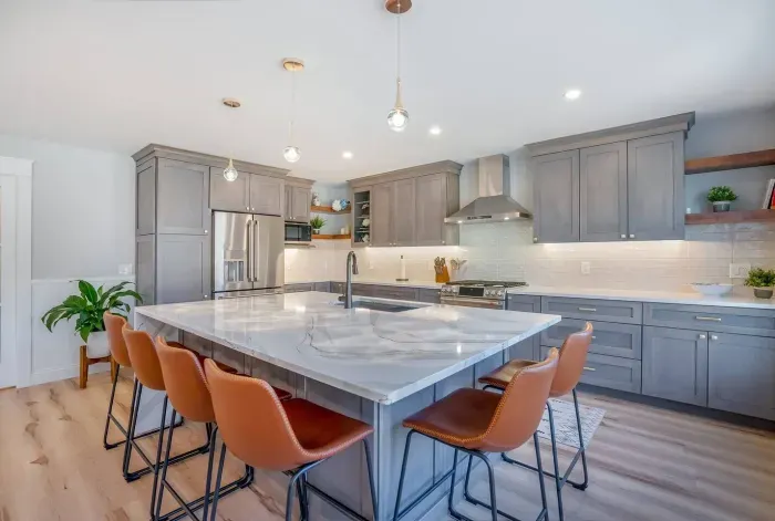 A chef’s dream kitchen awaits—complete with gleaming granite countertops, high-end appliances, and every tool you could need to cook a gourmet meal or host a family feast. 
