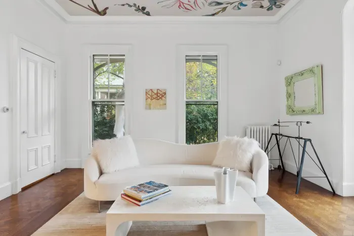 Parlor off the front entrance