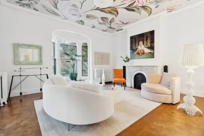 Living room 1 on the first floor.