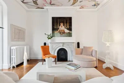 Living room 1 on the first floor.