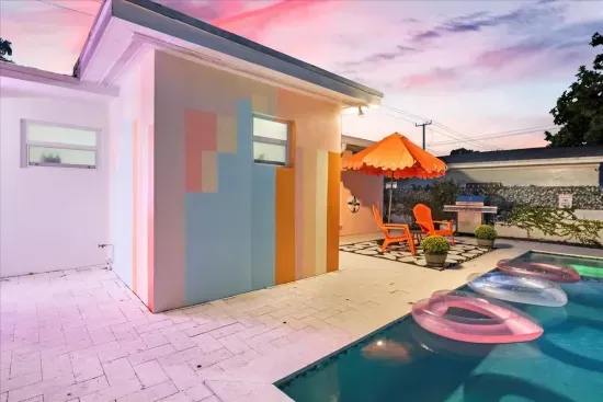Colorful mural walls - photo ready for your crew
