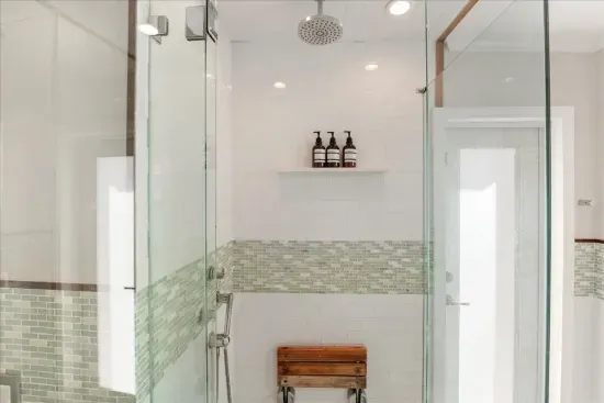 Master Bathroom - both shower and tub for you to enjoy